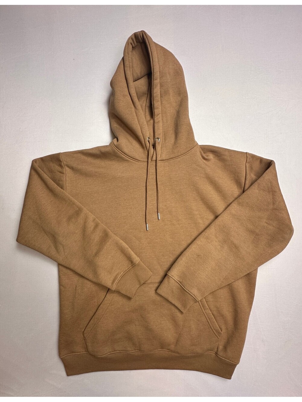 boohooMAN Men's S Brown Pullover Hoodie Sweatshirt MAN
